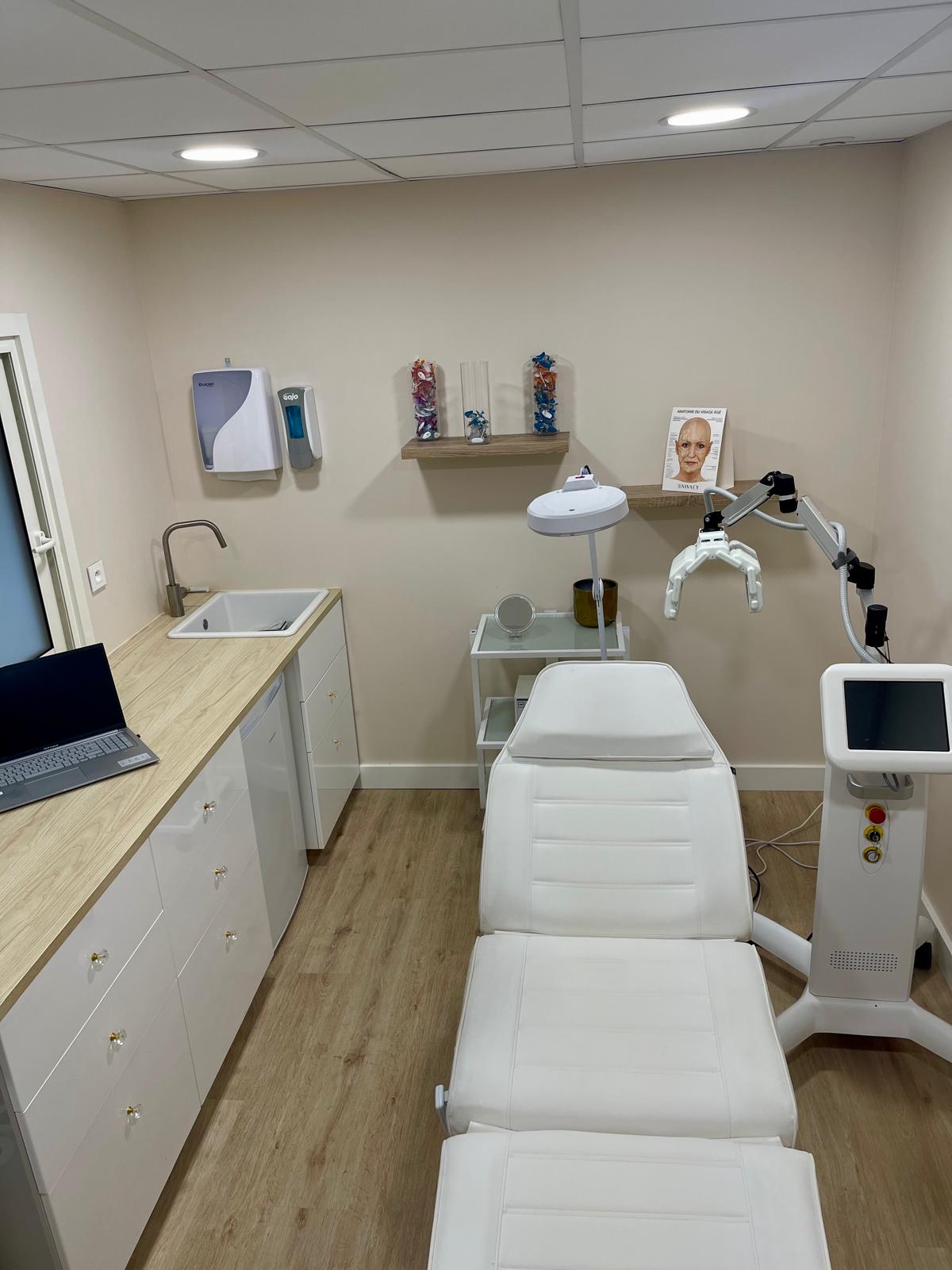 Salle de soins du Cabinet Épione