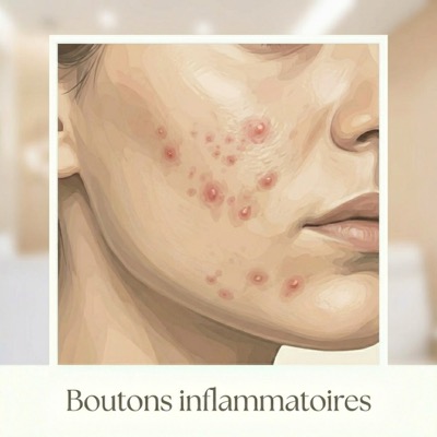 Boutons inflammatoires