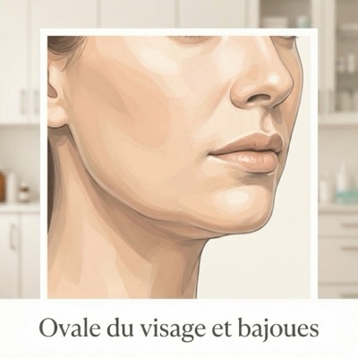 Ovale du visage et bajoues